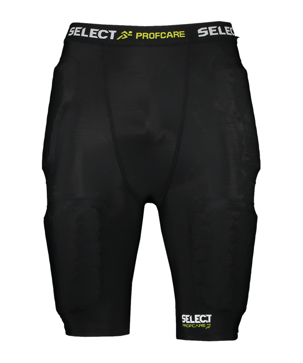 Select Kompressions-Hose mit Polster F111 - schwarz