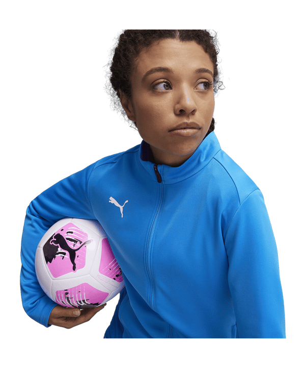 PUMA teamGOAL Trainingsjacke Damen Blau F02 - hellblau