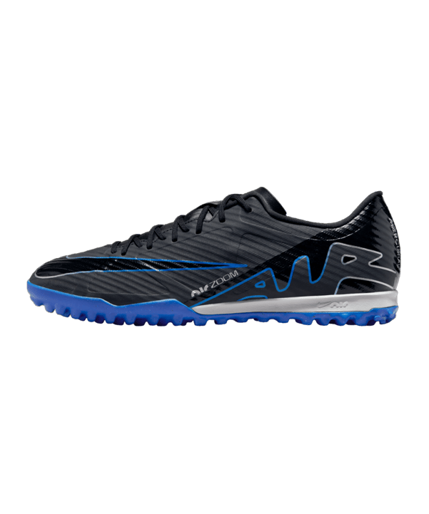 Nike Air Zoom Mercurial Vapor XV Academy TF Shadow Schwarz Silber Blau F040 - schwarz