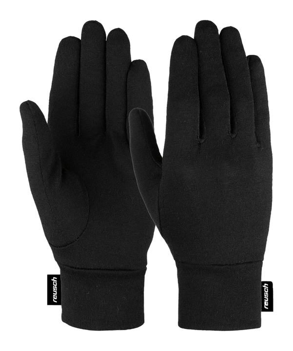 Reusch Merino Wool Conductive Handschuhe Schwarz F7700 - schwarz