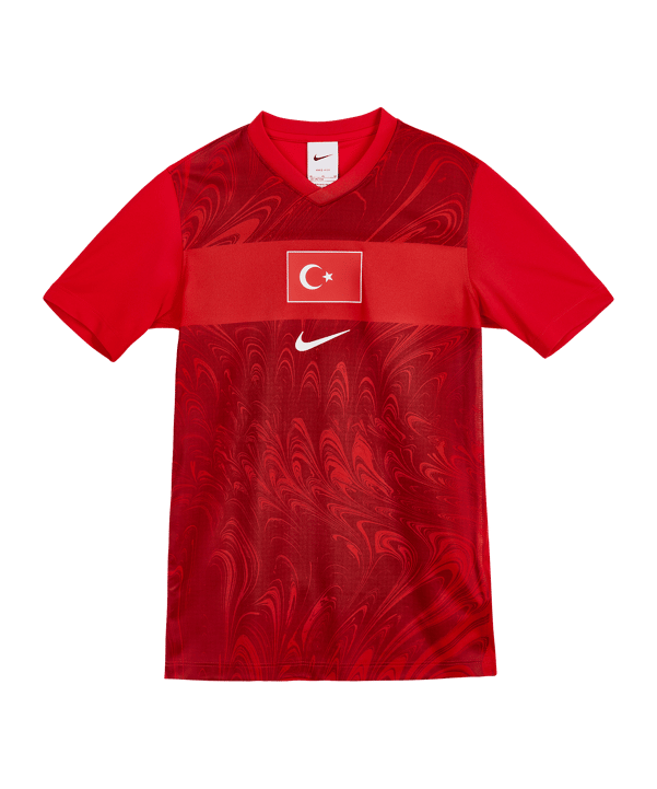 Nike TFF Turchia Fan Maglietta Home CM 2026 Bambini Rosso C614 - rosso