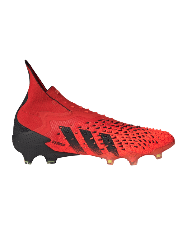 adidas Predator FREAK+ FG Meteorite Rot Schwarz - rot
