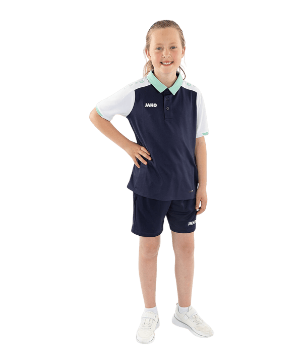JAKO Dynamic Polo Kids Blau F915 - blau