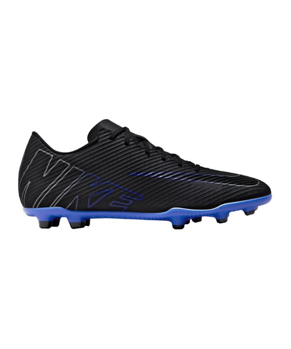 Nike Air Zoom Mercurial Vapor XV Club FG/MG Shadow Schwarz Silber Blau F040 - schwarz