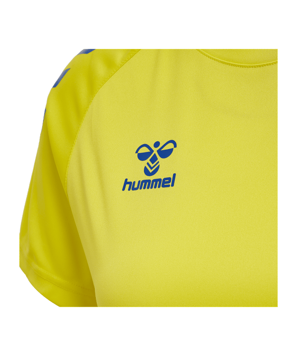 Hummel hmlCORE XK Poly T-Shirt Damen F5139 - gelb