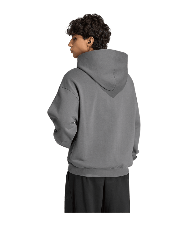 adidas Kit Small Logo Hoody Grigio - grigio