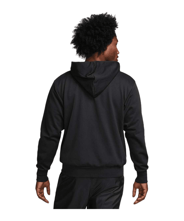 Nike Standard Issue Chain Hoody Schwarz Weiss F010 - schwarz