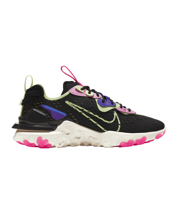 Nike React Vision Damen Schwarz F005 - schwarz