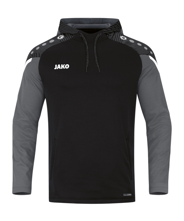 JAKO Performance Hoody Kids Schwarz Grau F804 - schwarz
