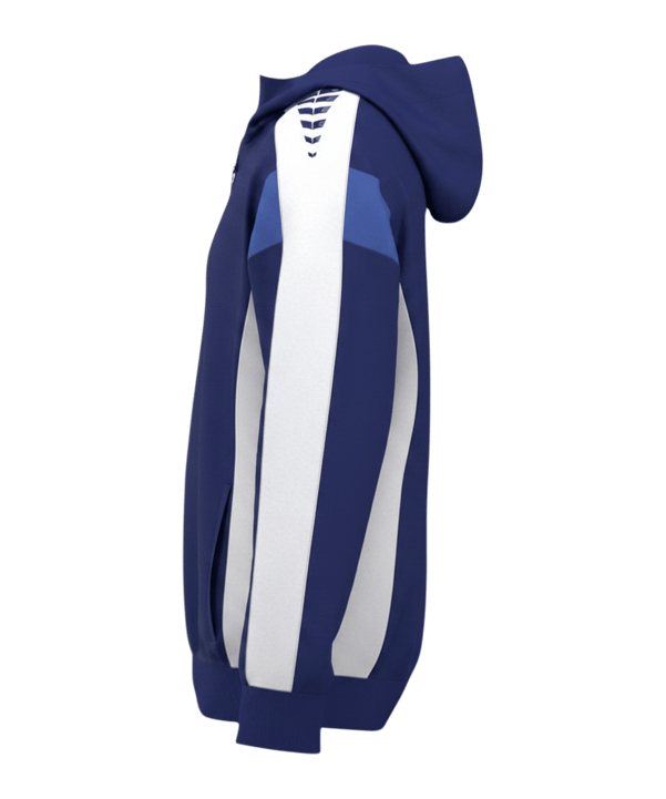 Erima Celebrate 125 Kapuzenjacke Blau - blau