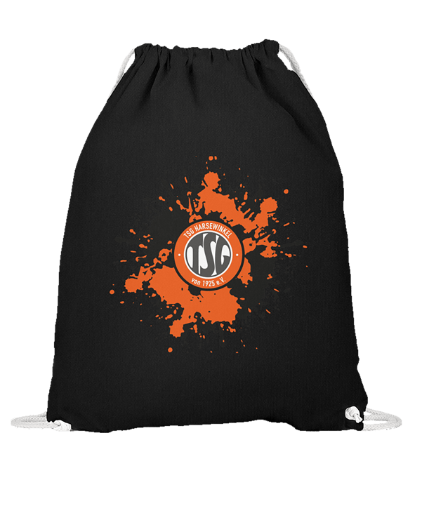 TSG Harsewinkel Gymbag Splash Schwarz - schwarz