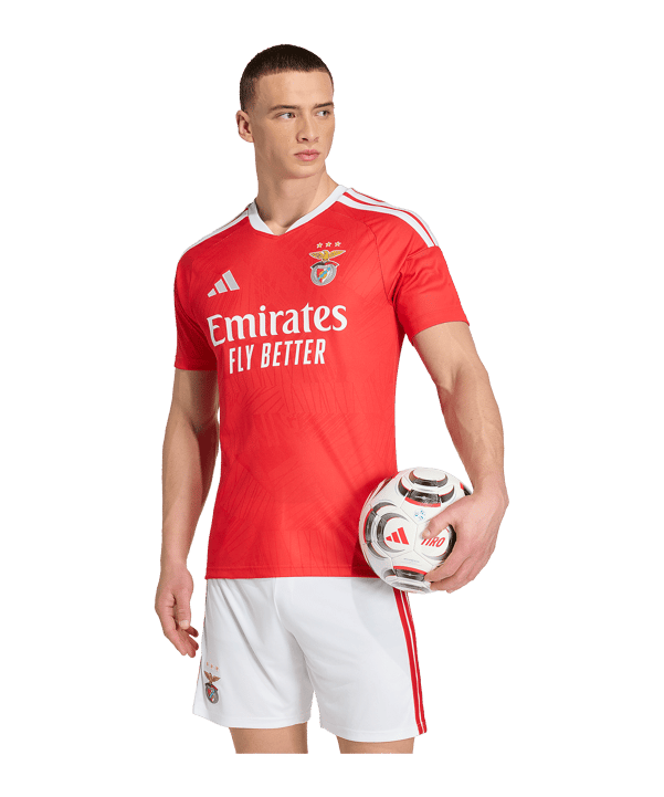 adidas Sport Lisboa e Benfica Maglietta Home 2026/2027 Rosso - rosso