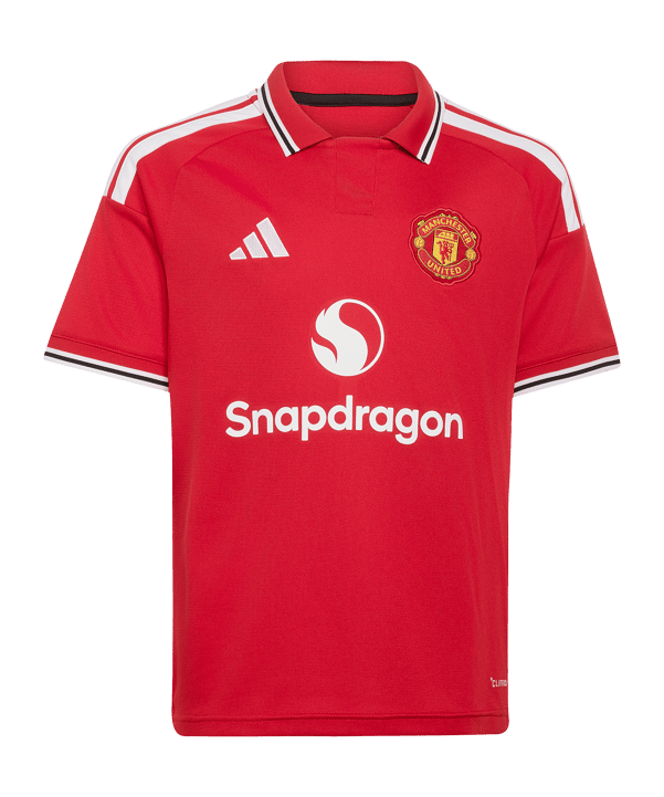 adidas Manchester United Trikot Home 2026/2027 Kids Rot - rot