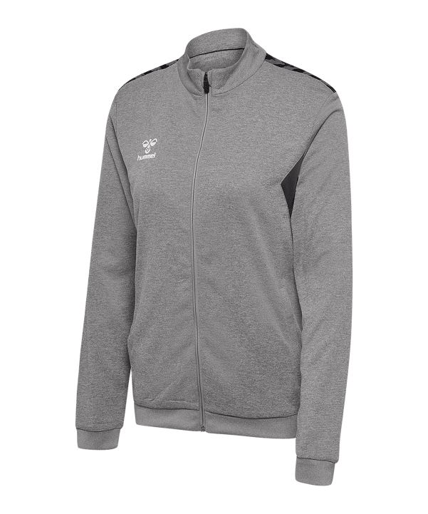 Hummel AUTHENTIC PL Trainingsjacke Damen Grau F2006 - grau