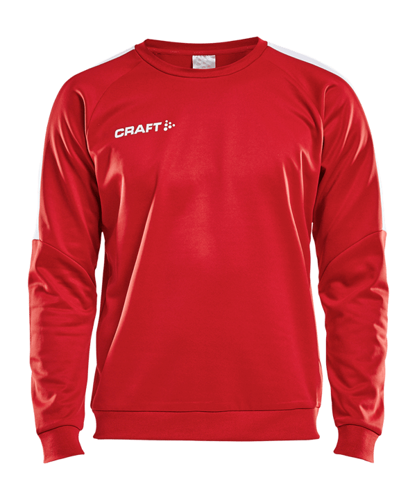 Craft Progress R-Neck Sweatshirt Rot F430900 - rot