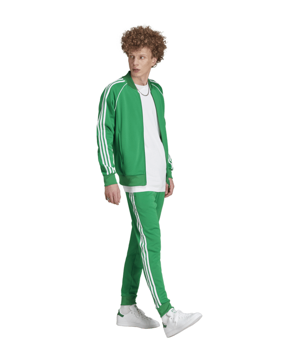 adidas Originals Jacke Grün Weiss - gruen