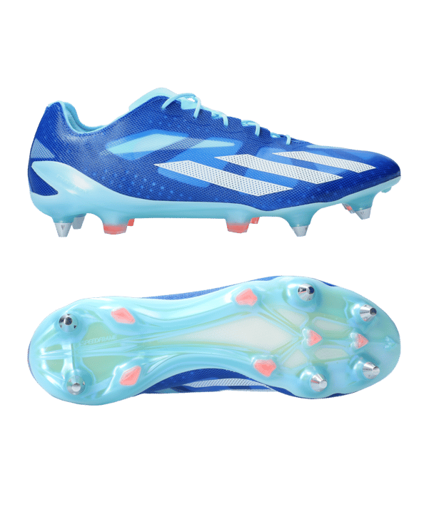 adidas X Crazyfast+ SG Marinerush Blau Weiss - blau