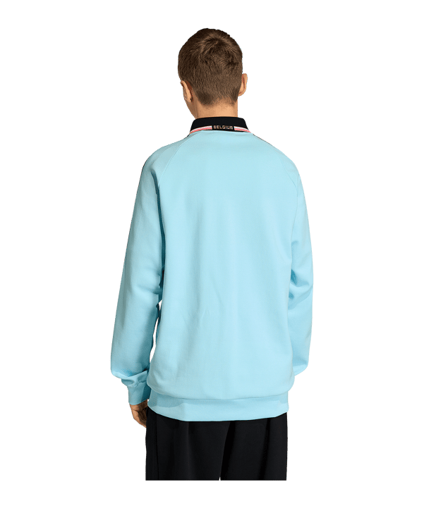 adidas KBVB Belgien Jacke Blau - blau