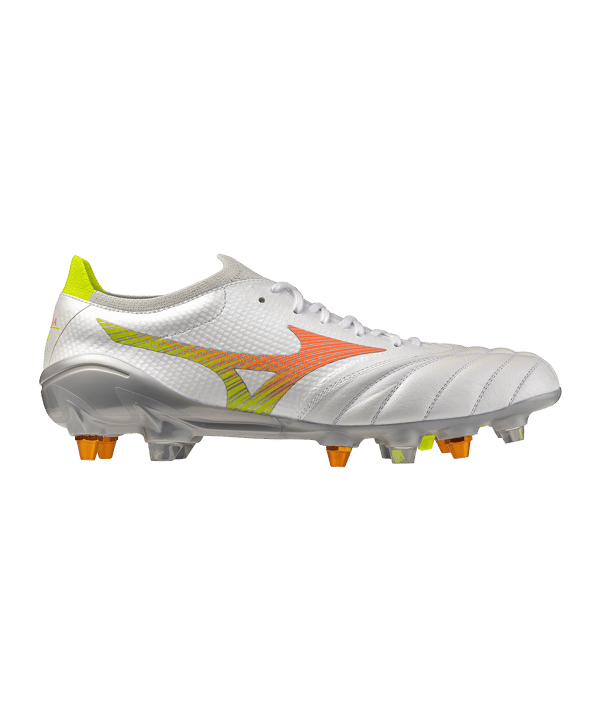 Mizuno Morelia Neo V B Elite Mix SG Prism Bianco C54 - bianco