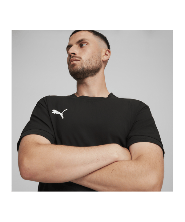 PUMA teamFINAL Trikot Schwarz Weiss Grau F03 - schwarz