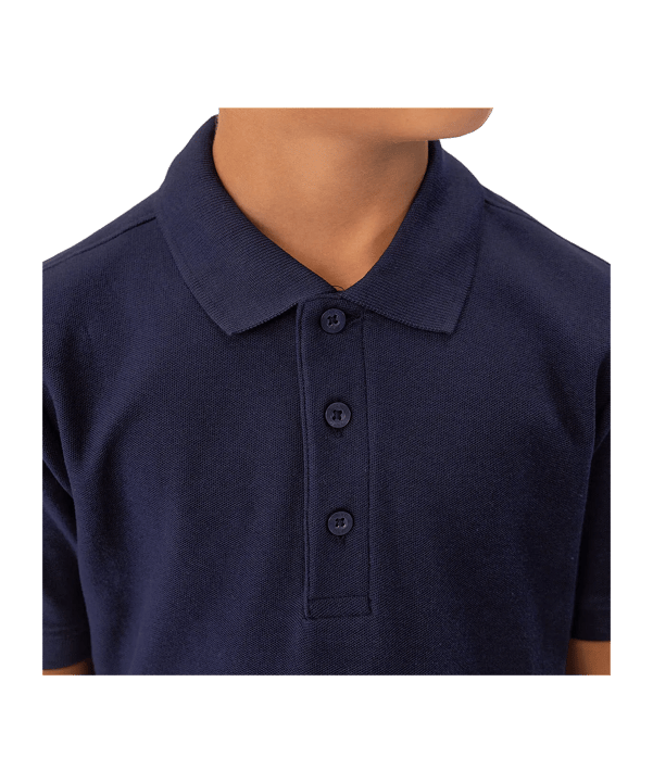 JAKO Organic Polo Shirt Kids Blau F900 - blau