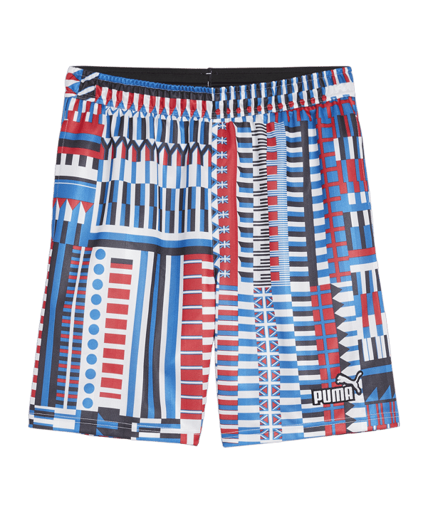 PUMA FanwearCapsule Short Rot Blau F14 - rot