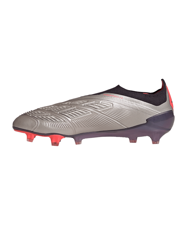 adidas Predator Elite LL FG Vivid Horizon Grau Pink - grau