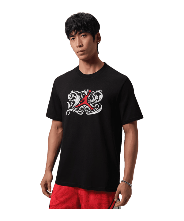 Jordan Graphic T-Shirt Schwarz F010 - schwarz
