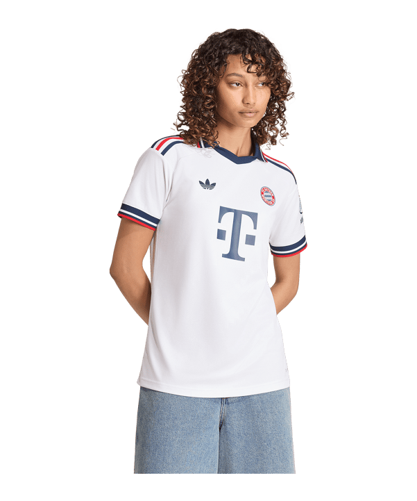 adidas FC Bayern München Shirt Away 2026/2027 Dames Wit - wit