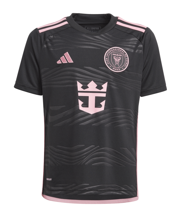adidas Inter Miami CF Trikot Away 2024 Messi Kids Schwarz - schwarz