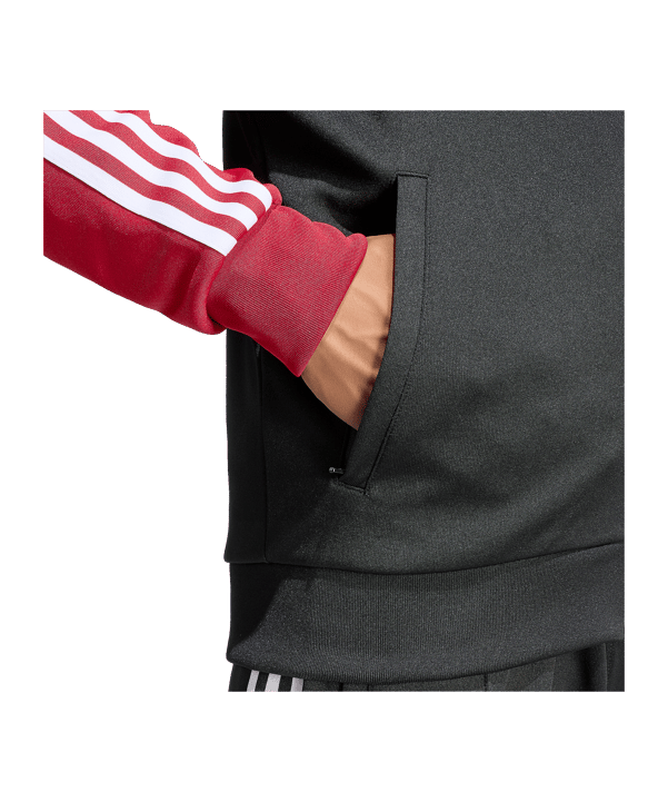 adidas Originals Eintracht Frankfurt FC Jacke Schwarz - schwarz