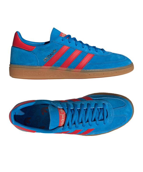 adidas Originals Handball Spezial Blau Rot - blau
