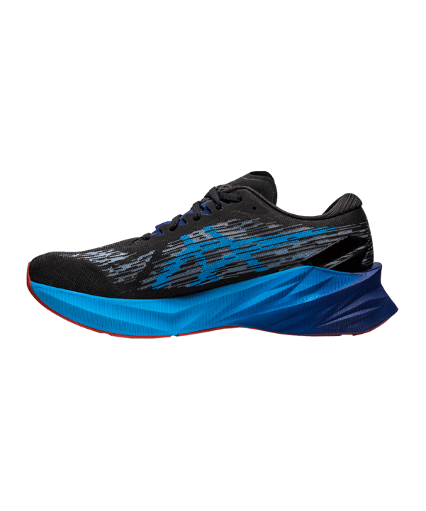 Asics Novablast 3 Schwarz Blau F004 Laufschuh - schwarz