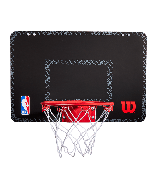 Wilson NBA Forge Mini Hoop Mini Panier De Basket Noir - noir