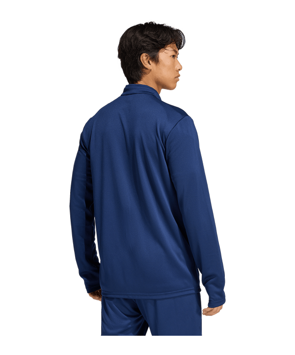 adidas Entrada 26 Trainingsjacke Dunkelblau - weiss