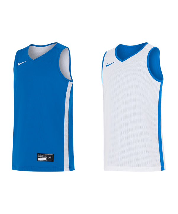 Nike Team25 Basketball Stock Reversible Trikot Kids Blau F463 - blau