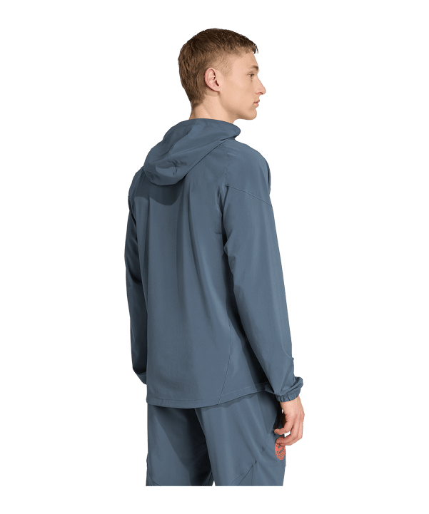 adidas FC Bayern München Tech Travel Jacke Grau - grau