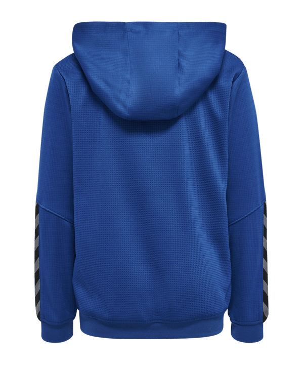 Hummel Authentic Poly Hoody Kids Blau F7045 - blau