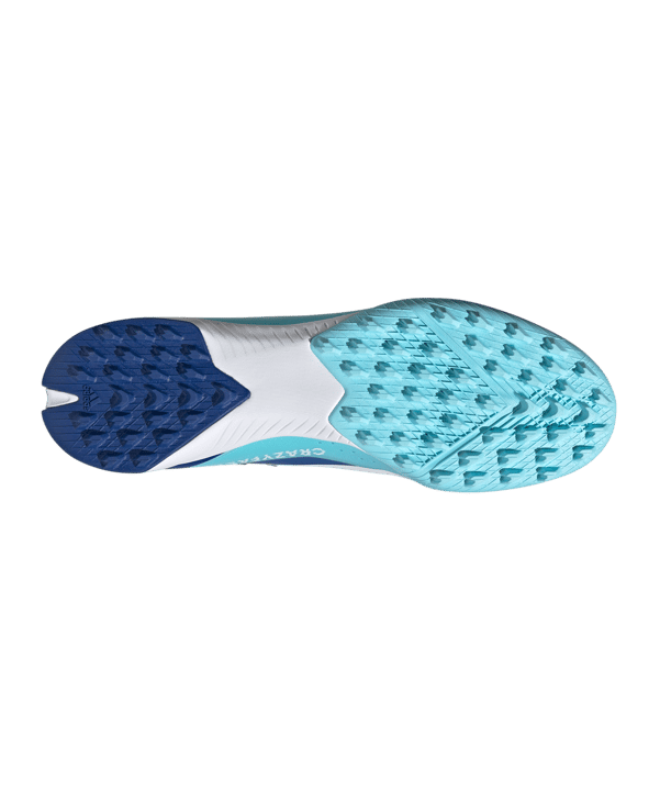 adidas X Crazyfast.3 TF Marinerush Blau Weiss Orange - blau