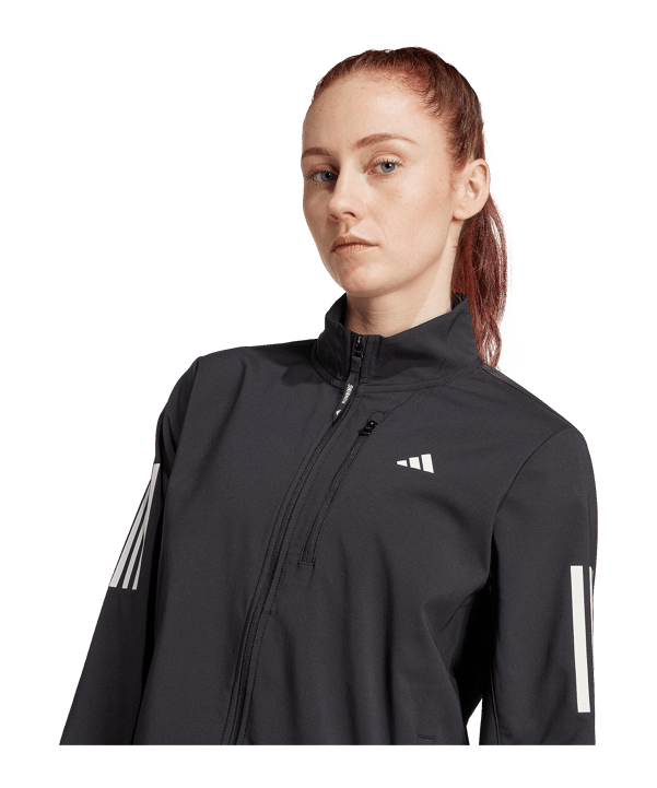 adidas Own The Run Winterized Jacket Jacke Damen Schwarz - schwarz