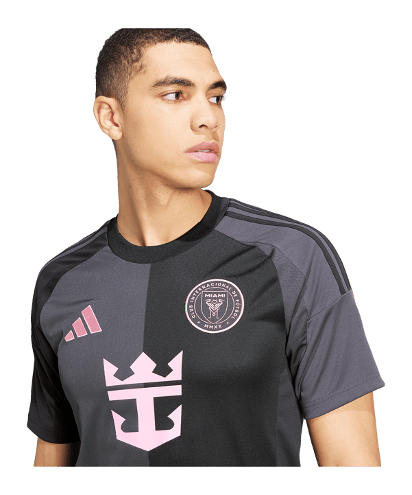 adidas Inter Miami Trikot Away 2025 Schwarz - schwarz