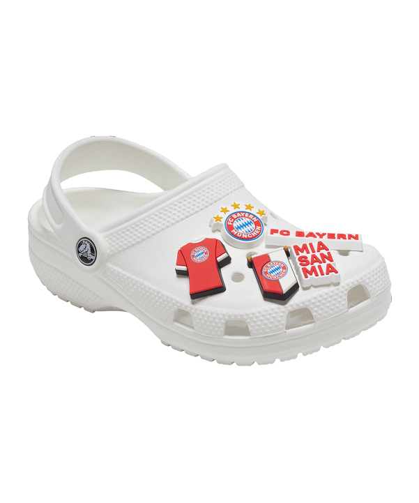 Crocs FC Bayern München Bayern Fc 5Pck Pin Mehrfarbig - mehrfarbig