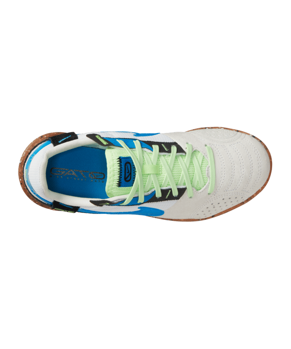 Nike Jr Streetgato IC Halle Kids Weiss Blau F143 - weiss