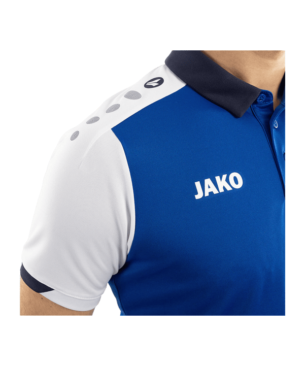 JAKO Dynamic Polo Blau F405 - blau