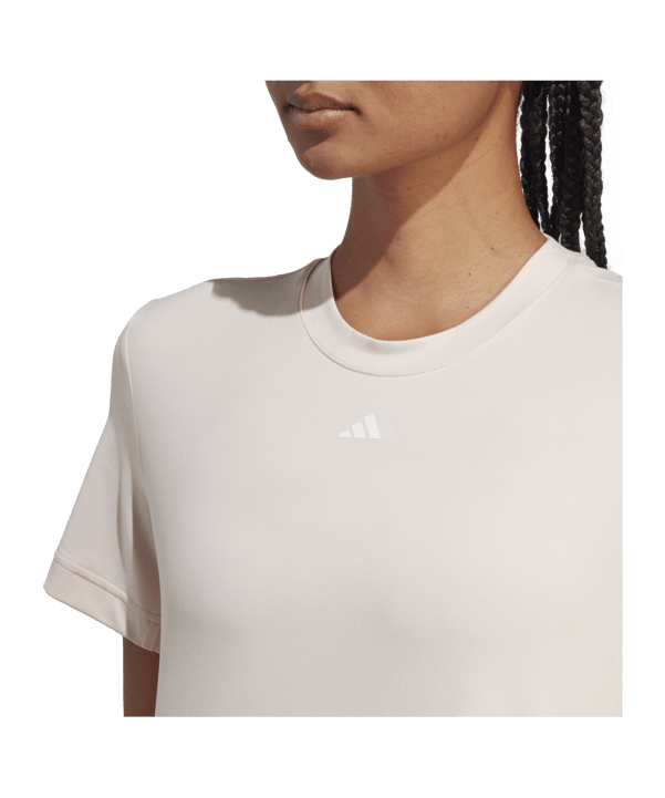 adidas Versatile T-Shirt Damen Beige - beige