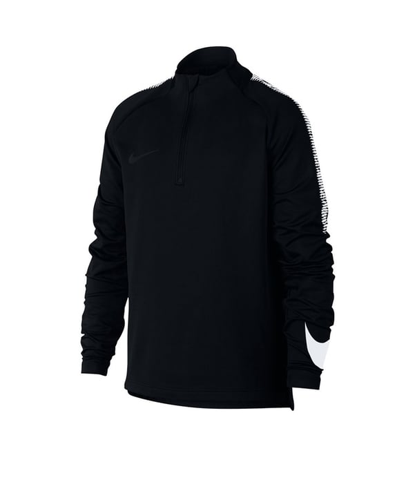 Nike Dry Football Drill Top 1/4 Zip Kids F010 - schwarz