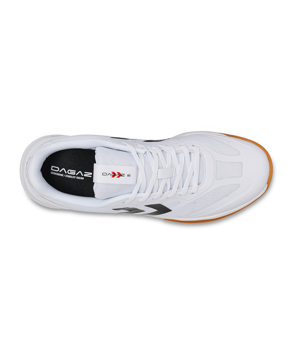 Hummel Dagaz III Schuh Weiss F9001 - weiss