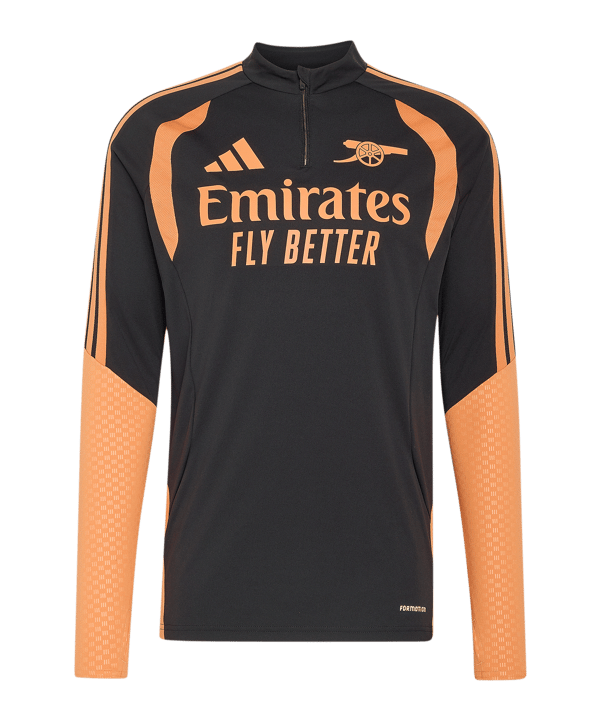 adidas FC Arsenal London Tiro Sweatshirt Schwarz - schwarz