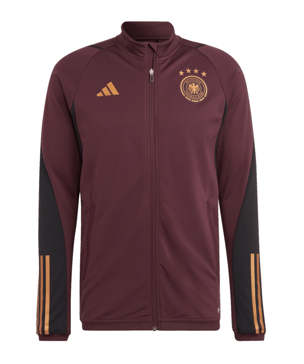 adidas DFB Deutschland Tracktop Jacke Rot - rot