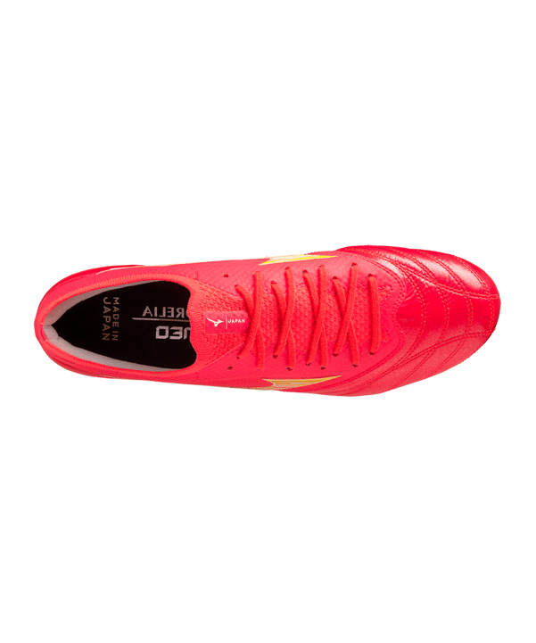 Mizuno Morelia Neo IV Made in Japan Mix Release Rot Gelb F64 - rot